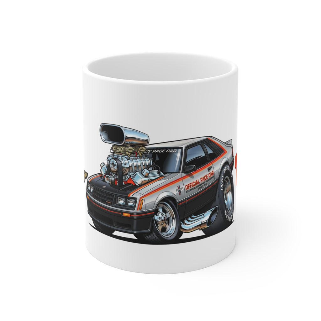 1979 Indy Pace Car-Tooned Coffee Mug —11oz