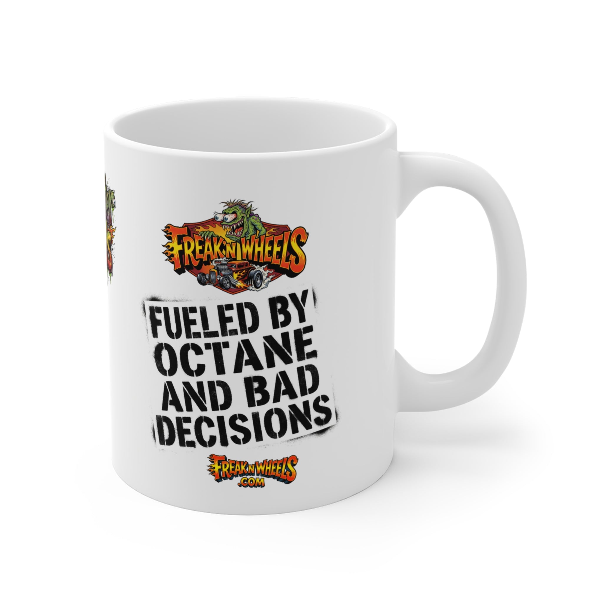 Boogie Van Monster Rods Garage Coffee Mug —11oz