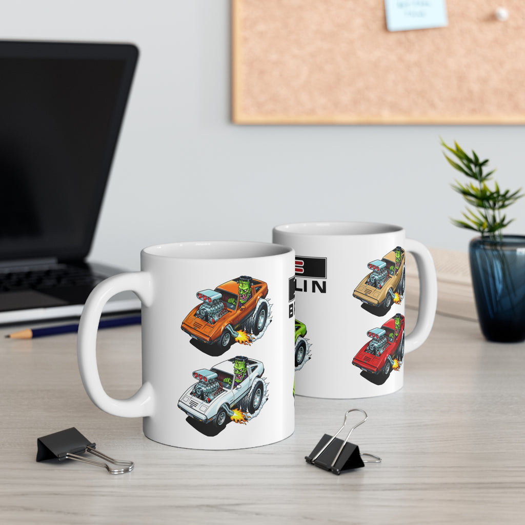 ALL 5 Bricklin SV-1 Colors Monster Rods Garage Coffee Mug —11oz