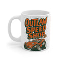 Outlaw Speed Shop, Air Cooled Life, Tooned-Coffee Mug —11oz