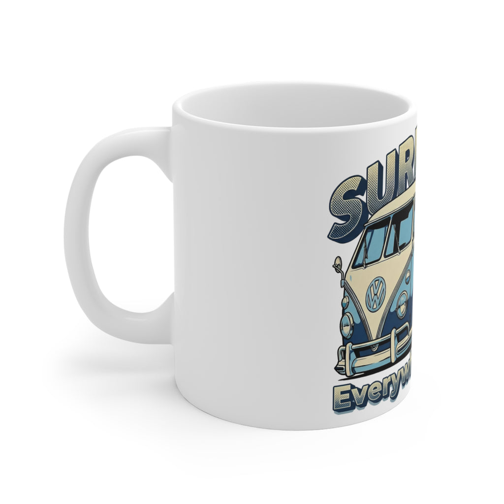 Surf's Up, Tooned-Coffee Mug —11oz