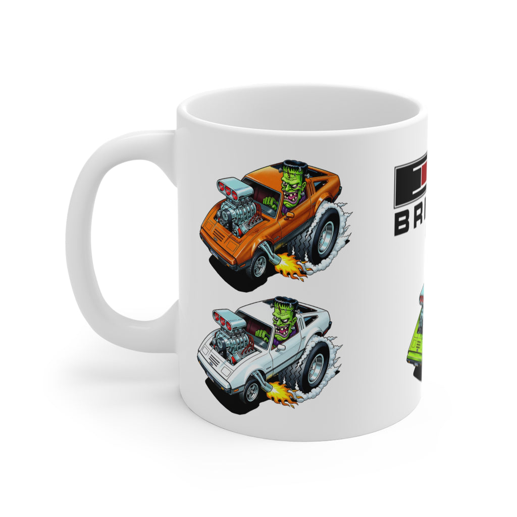 ALL 5 Bricklin SV-1 Colors Monster Rods Garage Coffee Mug —11oz