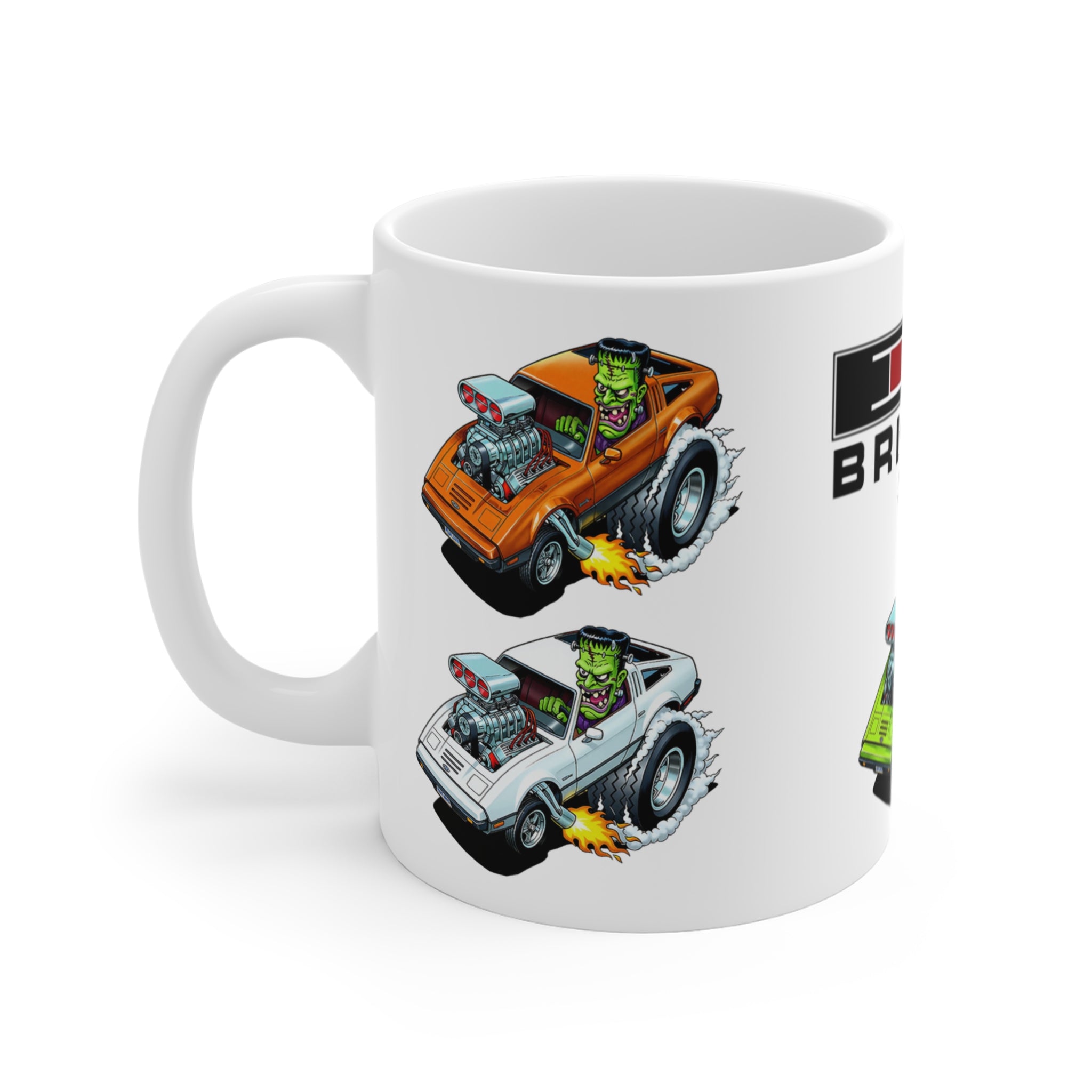 ALL 5 Bricklin SV-1 Colors Monster Rods Garage Coffee Mug —11oz