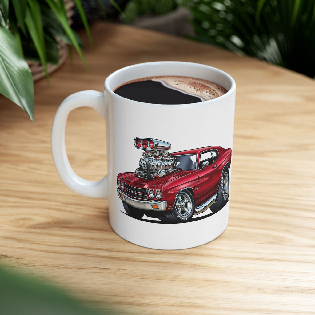 Toon Rods 1970 Chevelle Coffee Mug 11oz