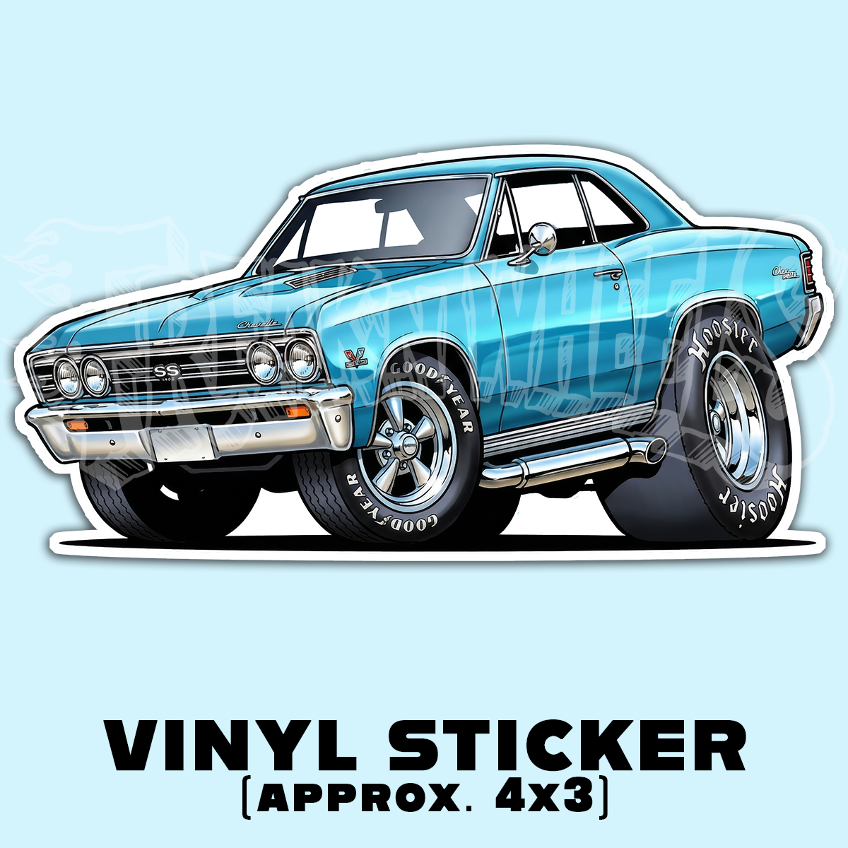 1967 Chevelle Vinyl STICKER