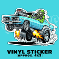 67 Cuda STICKER