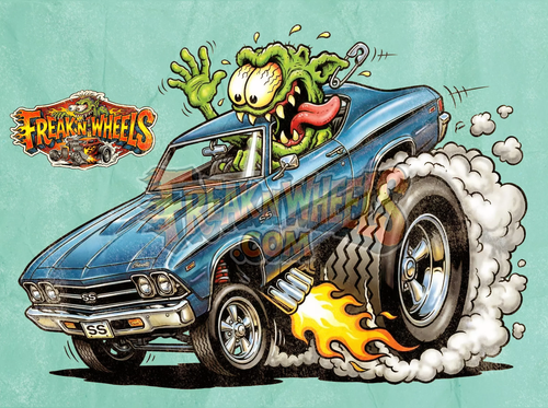 69 Chevelle STICKER