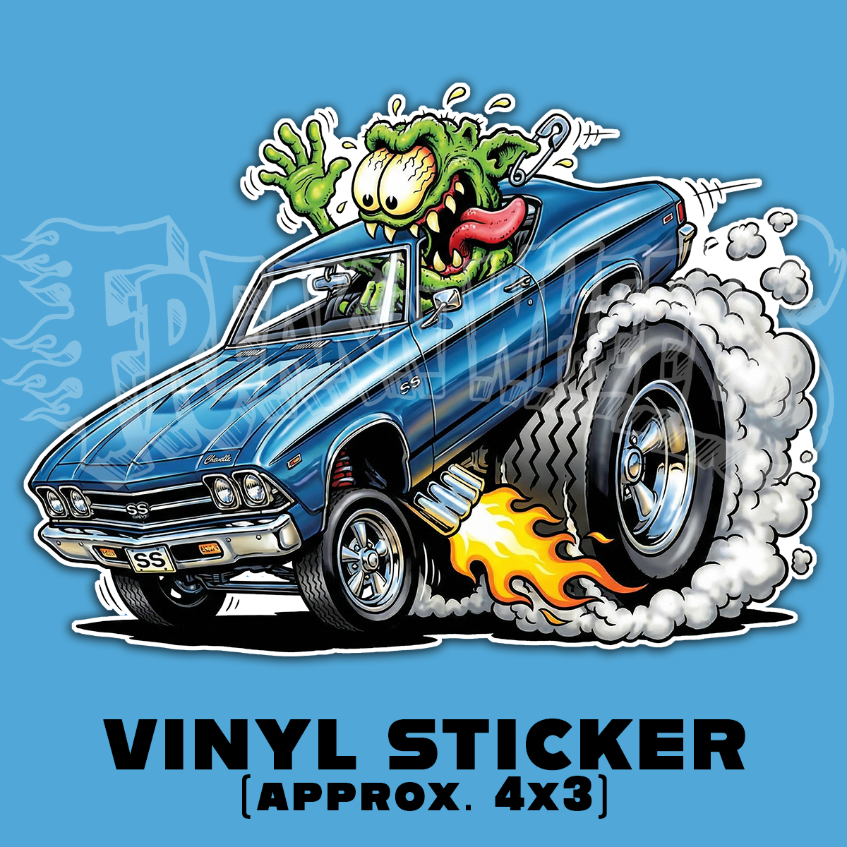 69 Chevelle STICKER