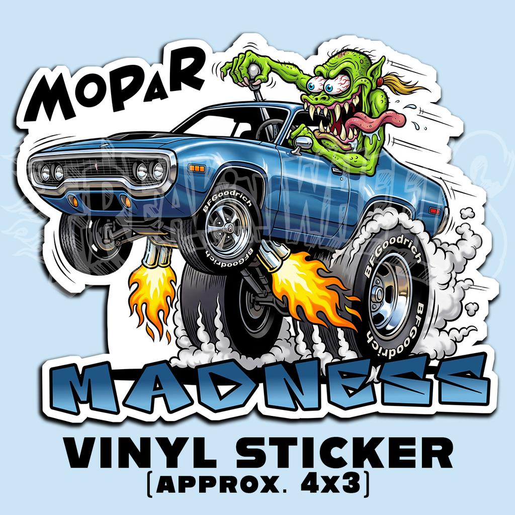 Mopar Madness,  Vinyl STICKER
