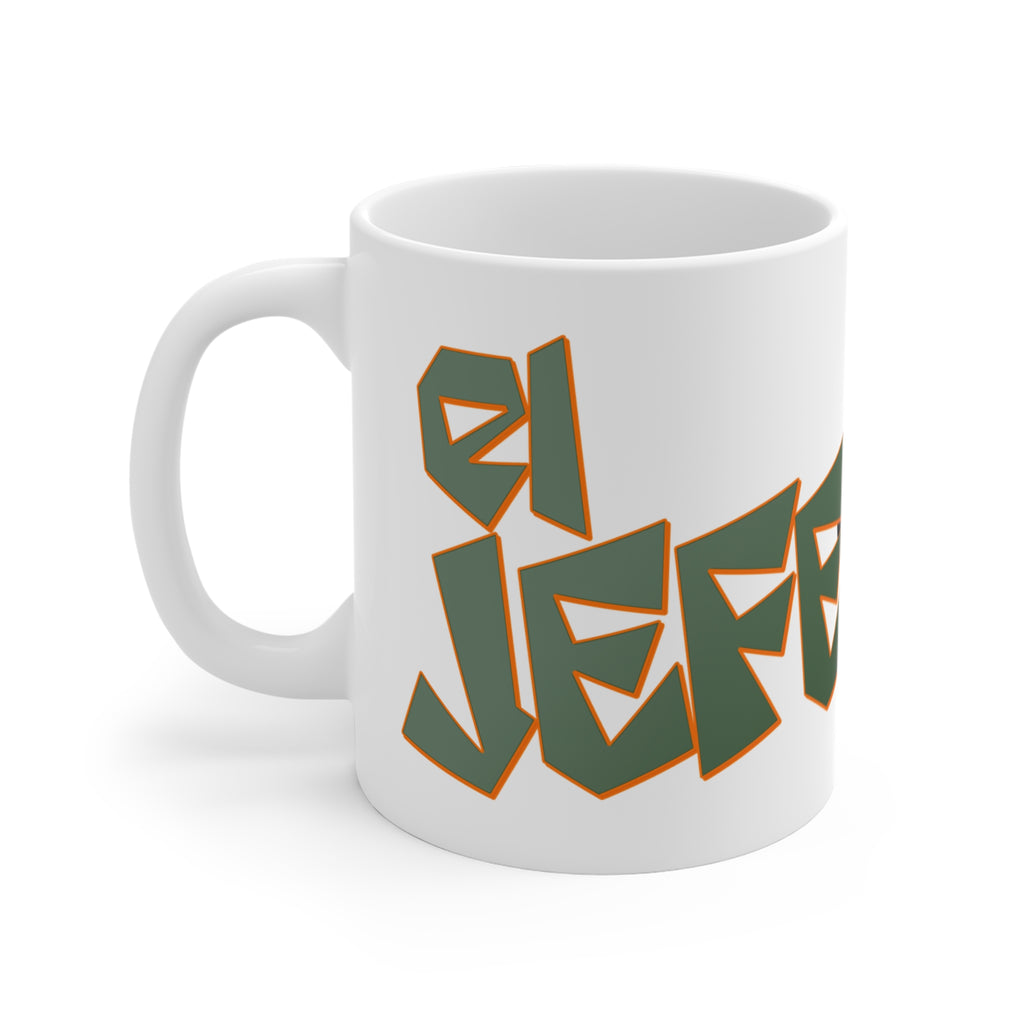 El Jefe High Octane-Coffee Mug —11oz