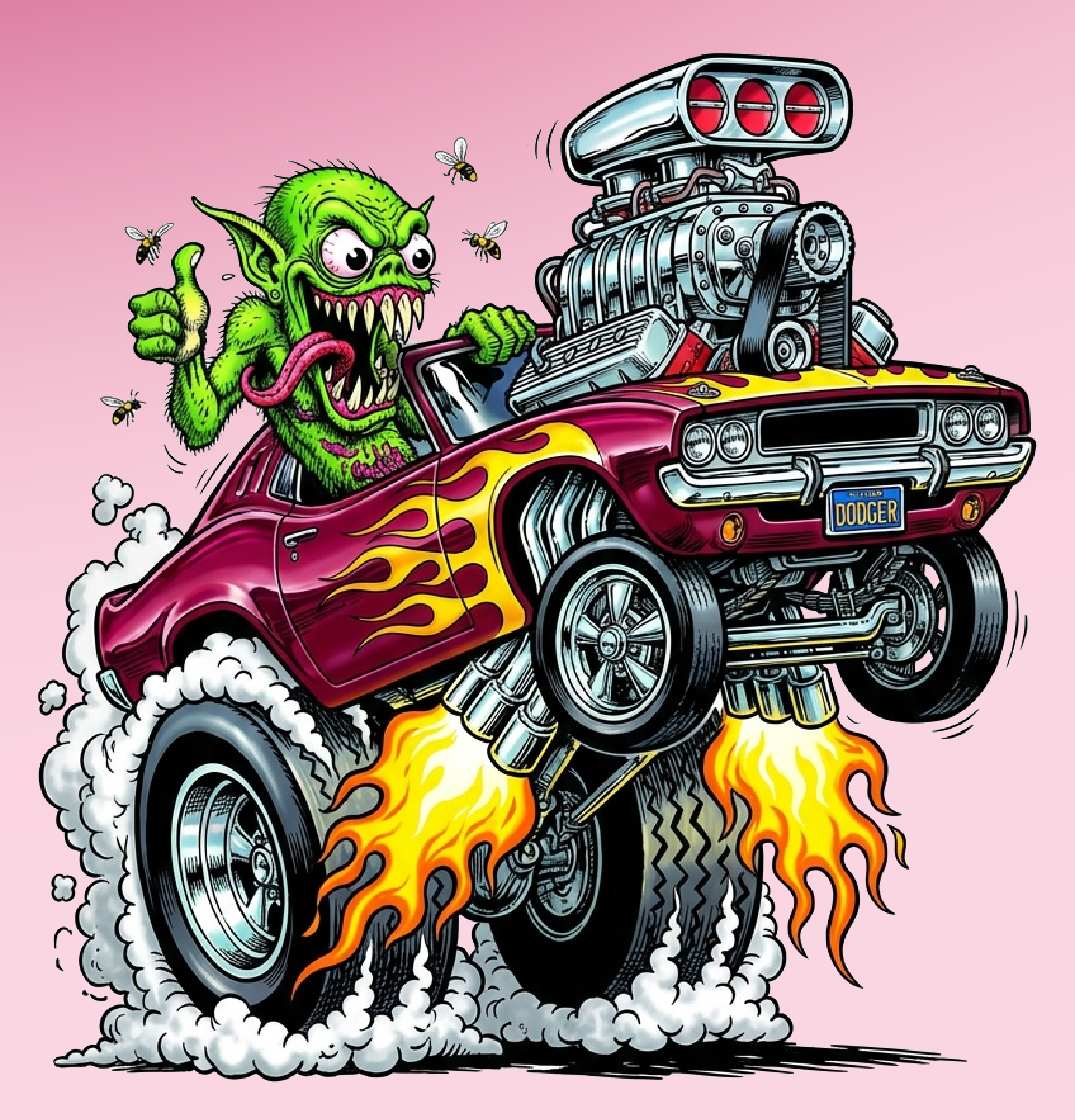 Monster Muscle Sticker Pack