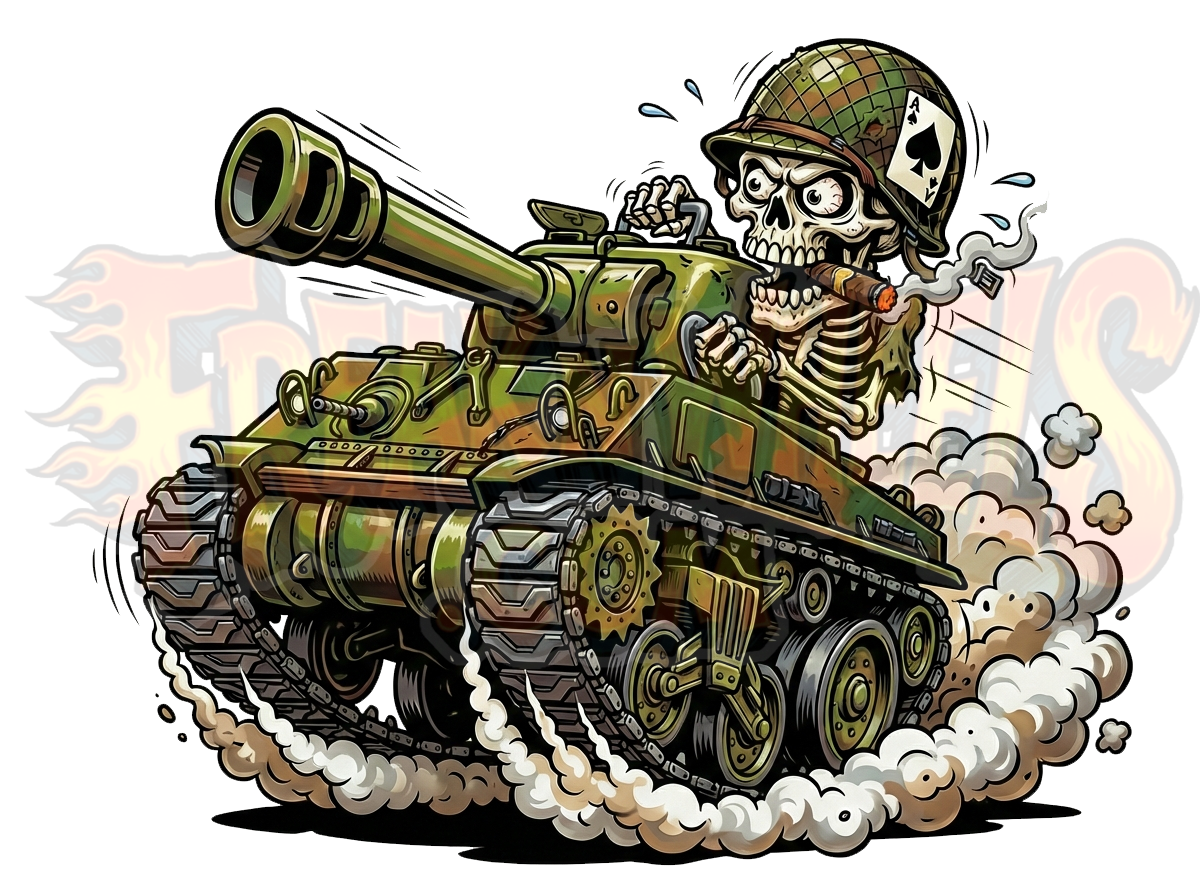 Sherman-ator STICKER