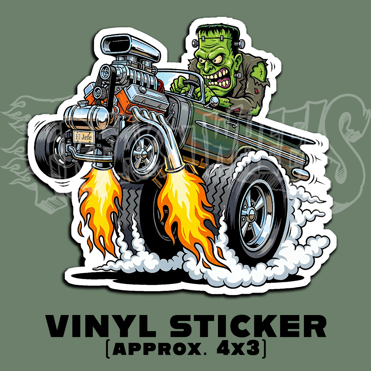 El Jefe STICKER