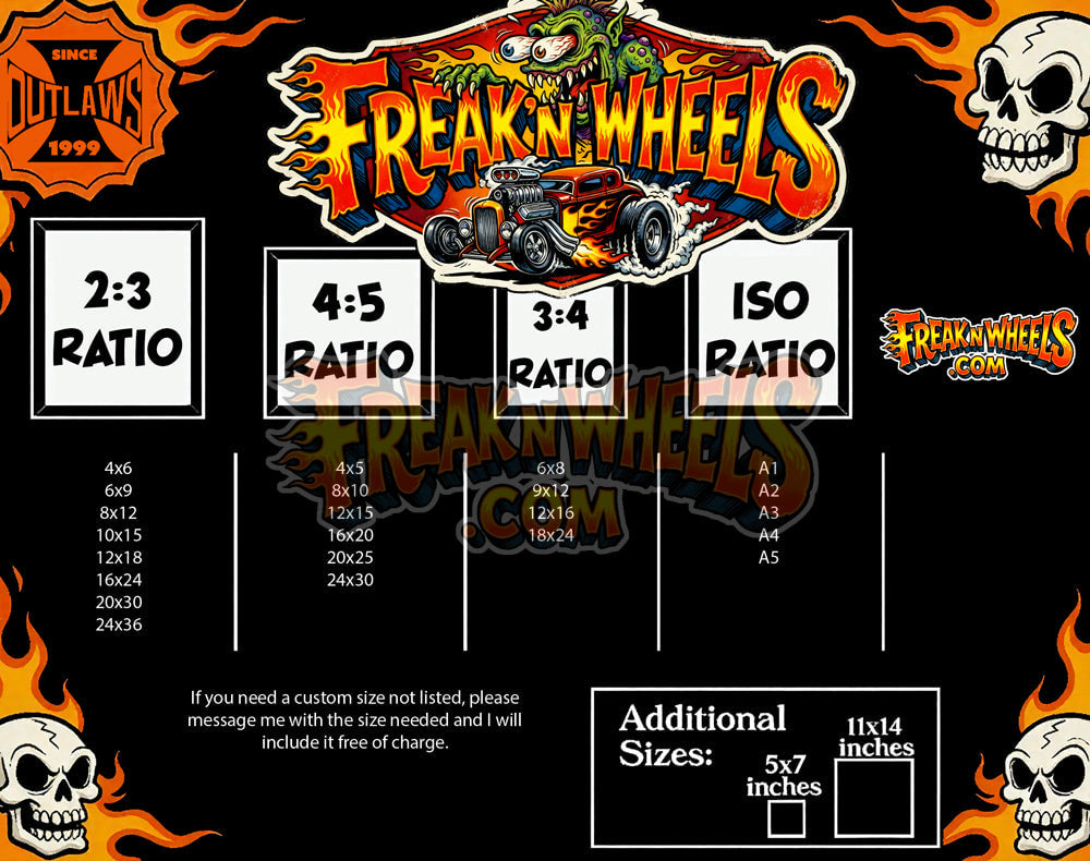 Dr. Olds Digital Download | Kustom Kulture Poster | 6 Sizes Included | Garage Wall Decor