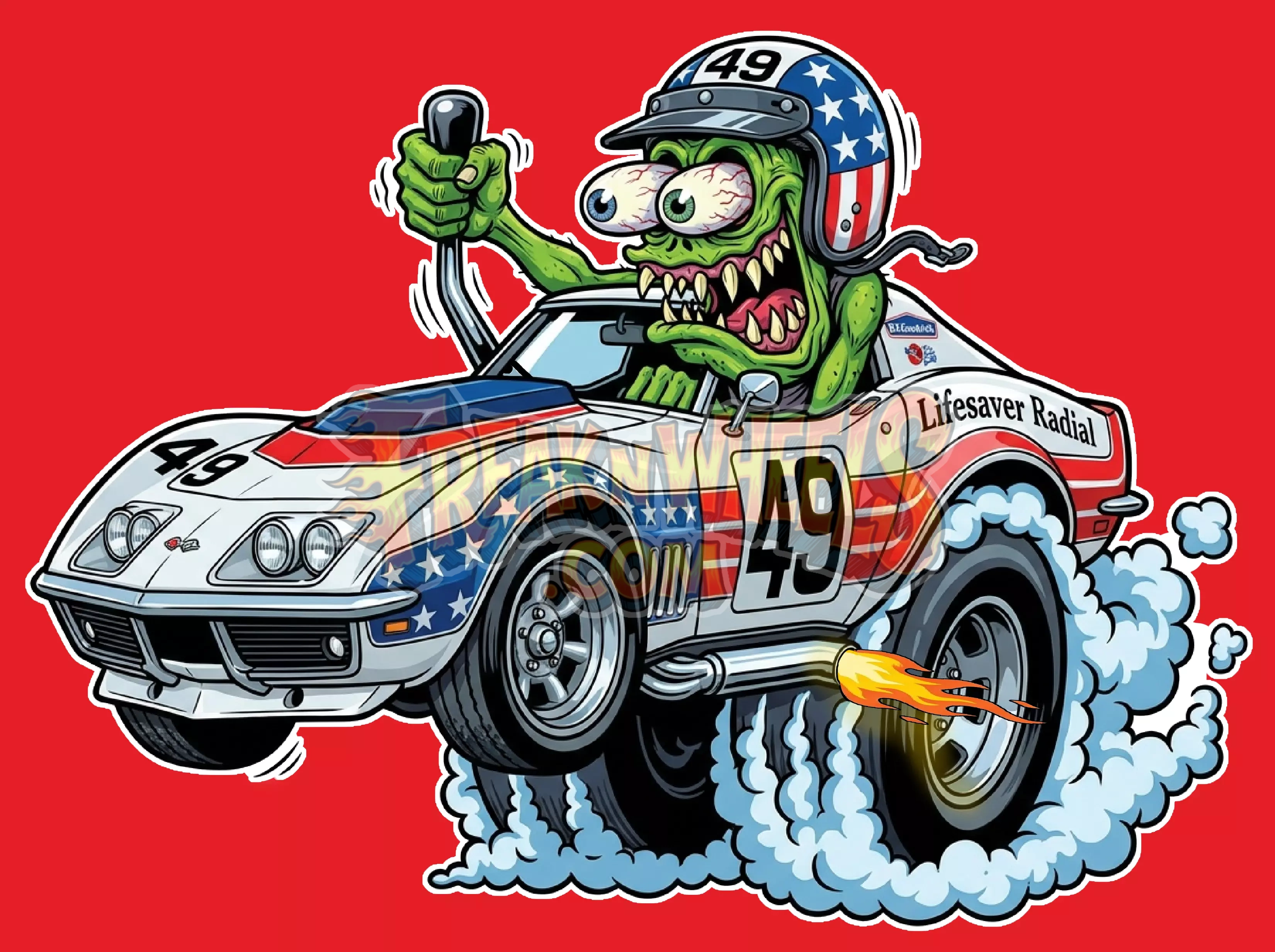 Freedom Vette STICKER