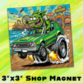 AMC Gremlin 3x3 Premium Vinyl Magnet, Single