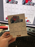 Tooned Boneshaker Custom Fridge/Toolbox Magnet, 5x7