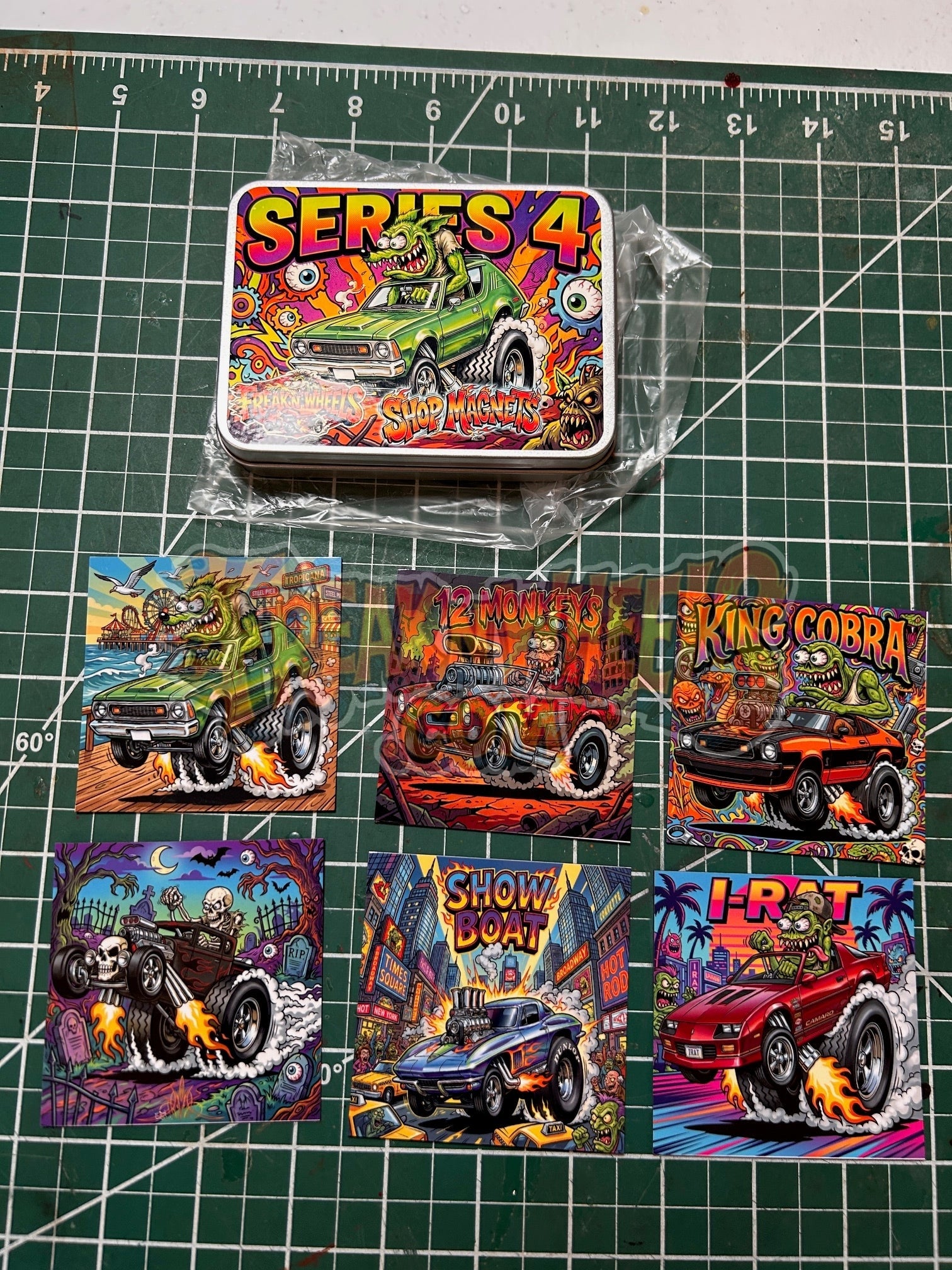 Series 4 Collectors Tin - Shop Magnets