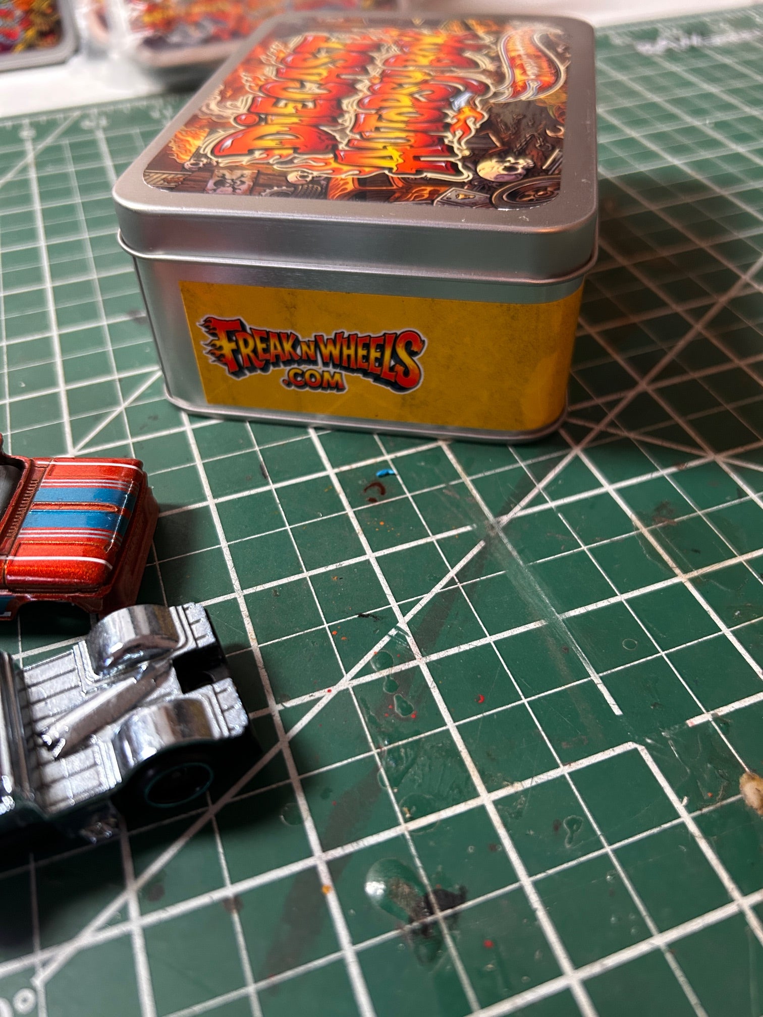 Diecast Autopsy Parts Tin