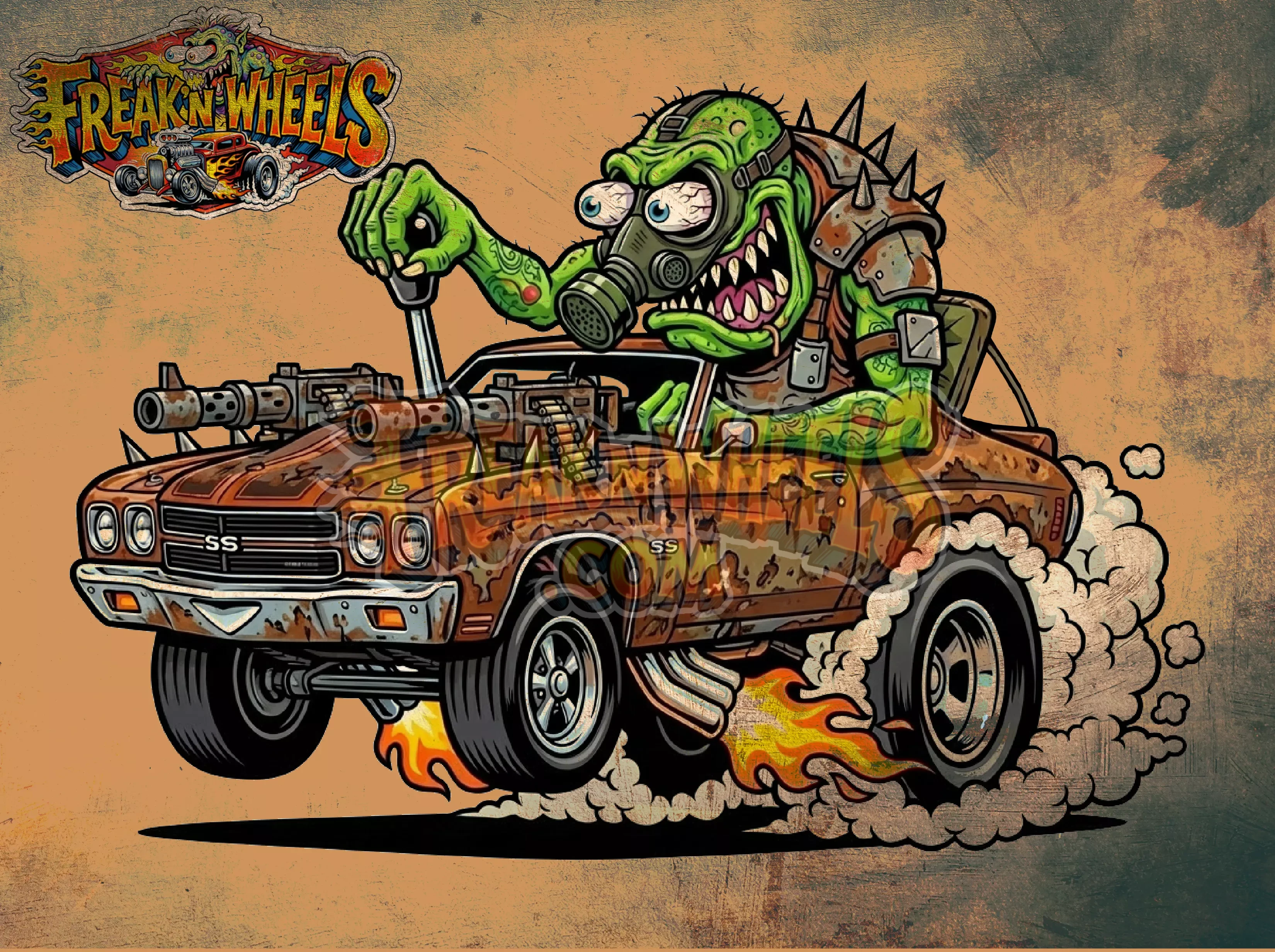 Mad Max Chevelle STICKER