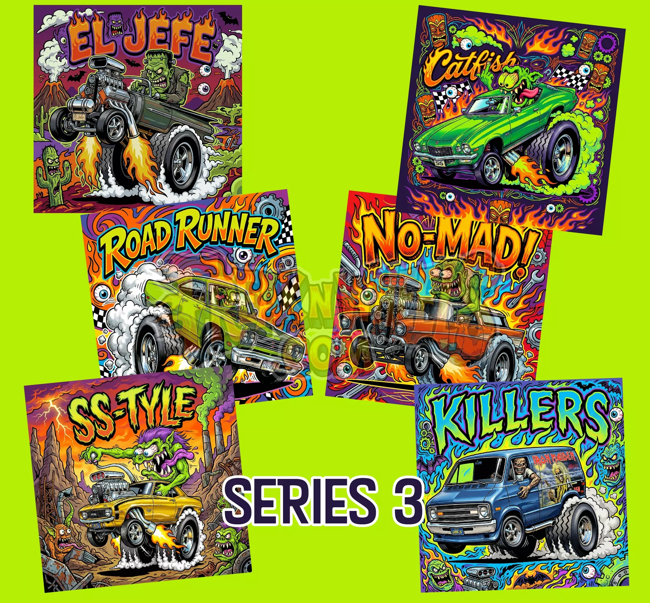 Series 3 Collectors Tin - Shop Magnets