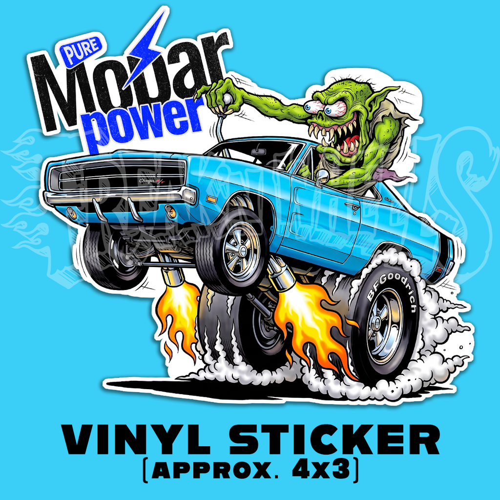 Mopar Power,  Vinyl STICKER