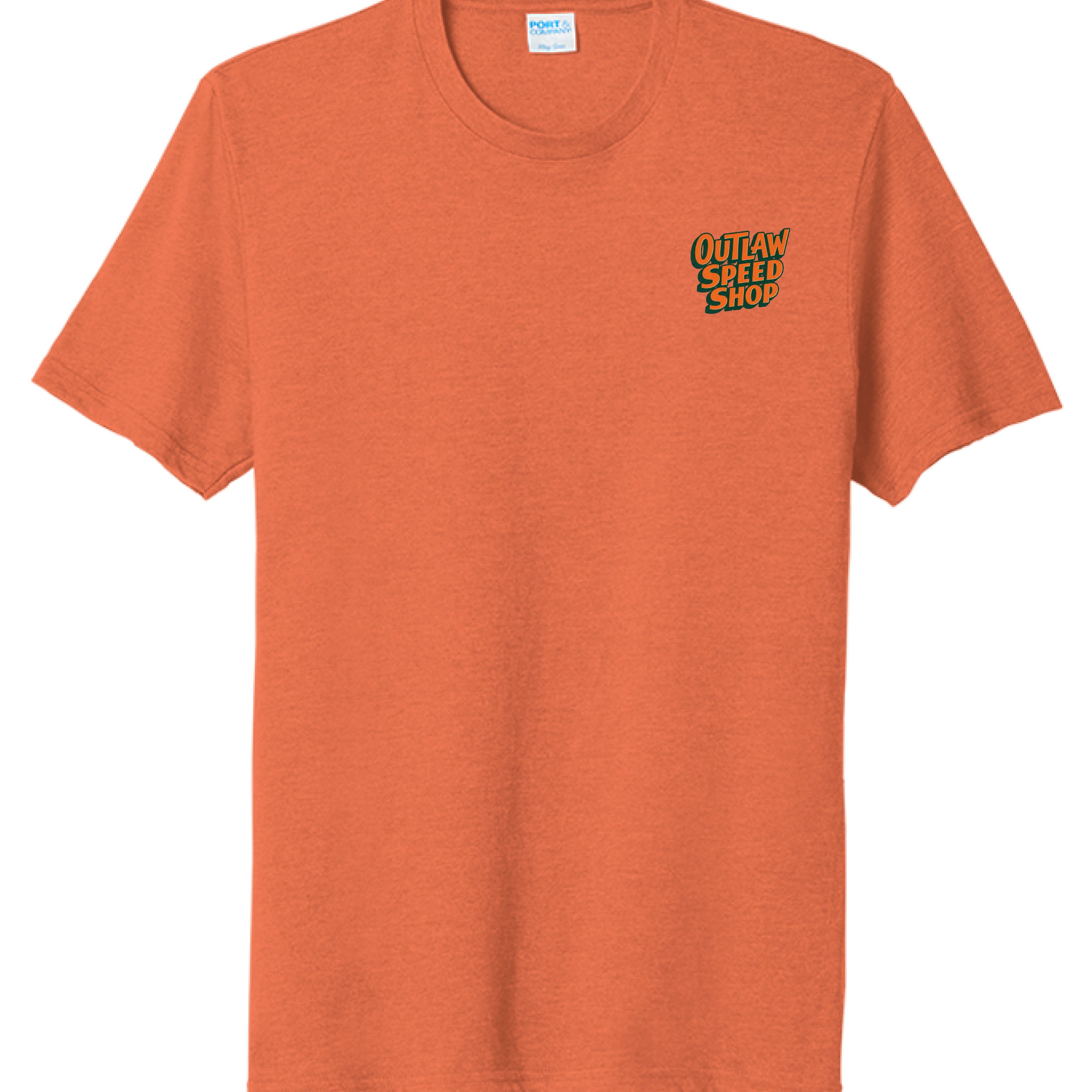 Deep Orange Heather - FRONT