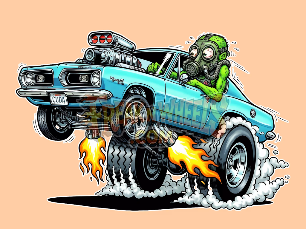 67 Cuda STICKER