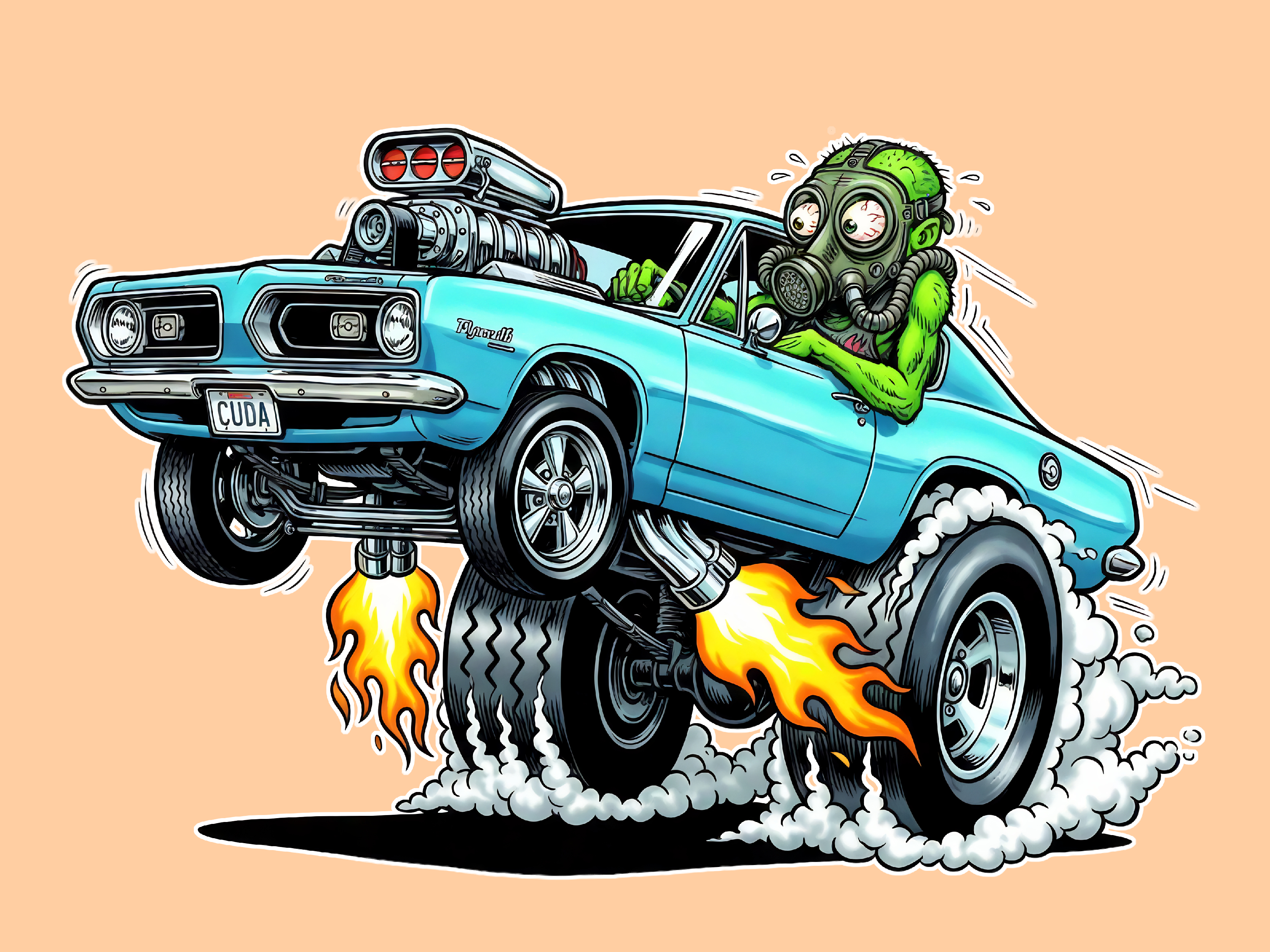 Monster Muscle Sticker Pack