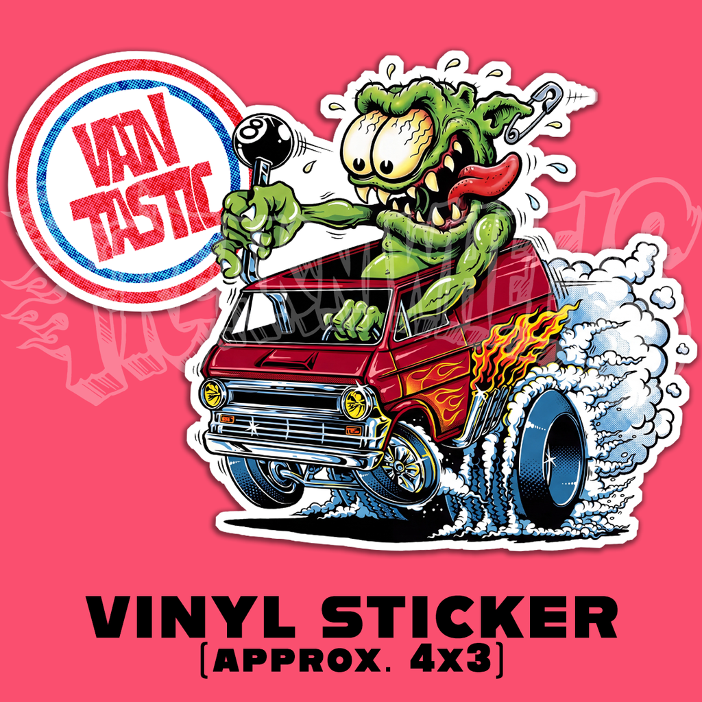 Van-Tastic,  Vinyl STICKER
