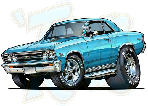 1967 Chevelle Vinyl STICKER